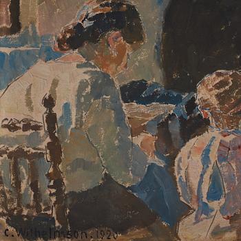 Carl Wilhelmson, "I köket".