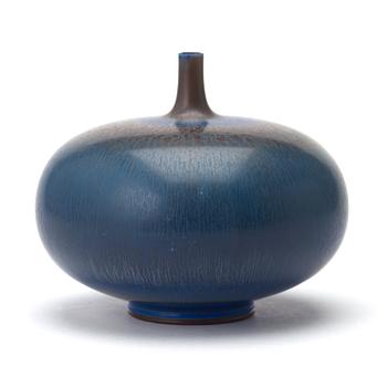 Berndt Friberg, a stoneware vase, Gustavsberg studio 1965.