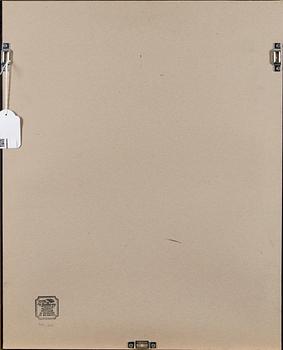 PRINTED AQUATINT, signed P. Hampden Hart, The Museum Galleries, London 1924 .