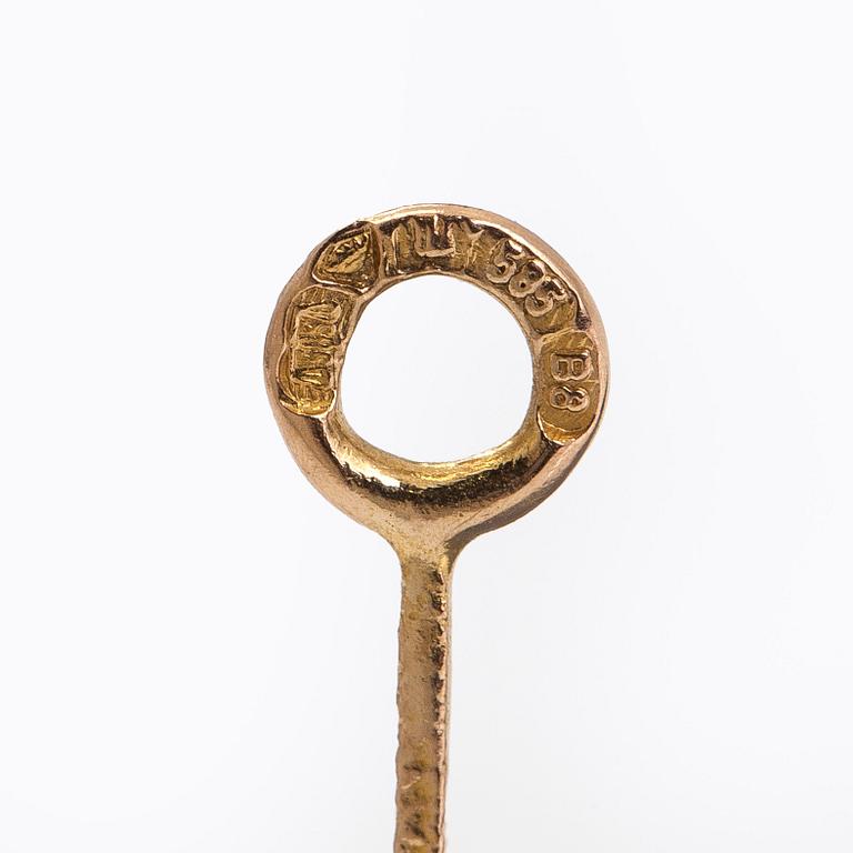 Björn Weckström, a 14K gold bracelet. Lapponia 1979.