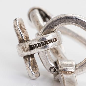 Bertel Gardberg, bracelet, silver, Turun Hopea, Åbo 1977.