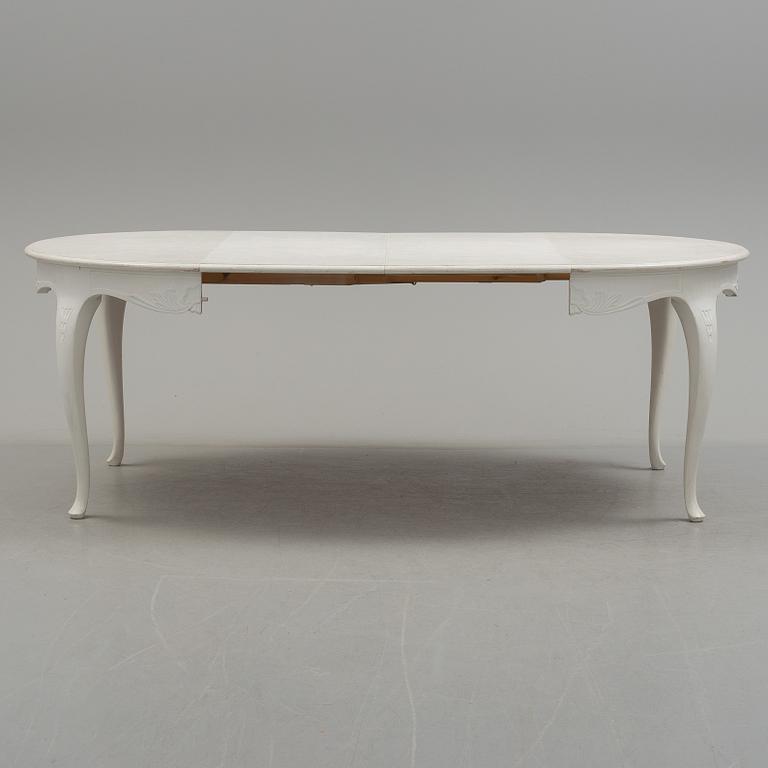 a rococo-style dining table from the 20th century.