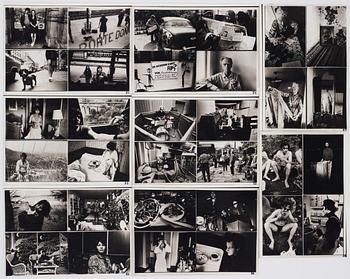 Carl Johan De Geer, photographs, seven photo collages 1958-1979.