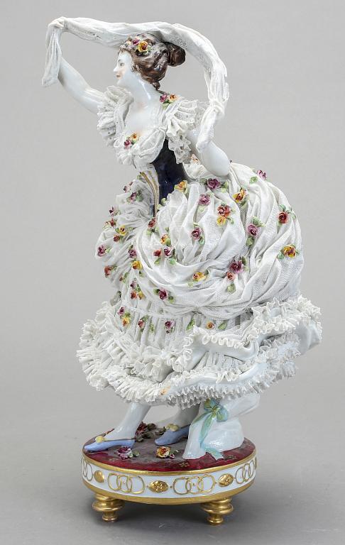 FIGURIN, porslin, 1900-talets första hälft.
