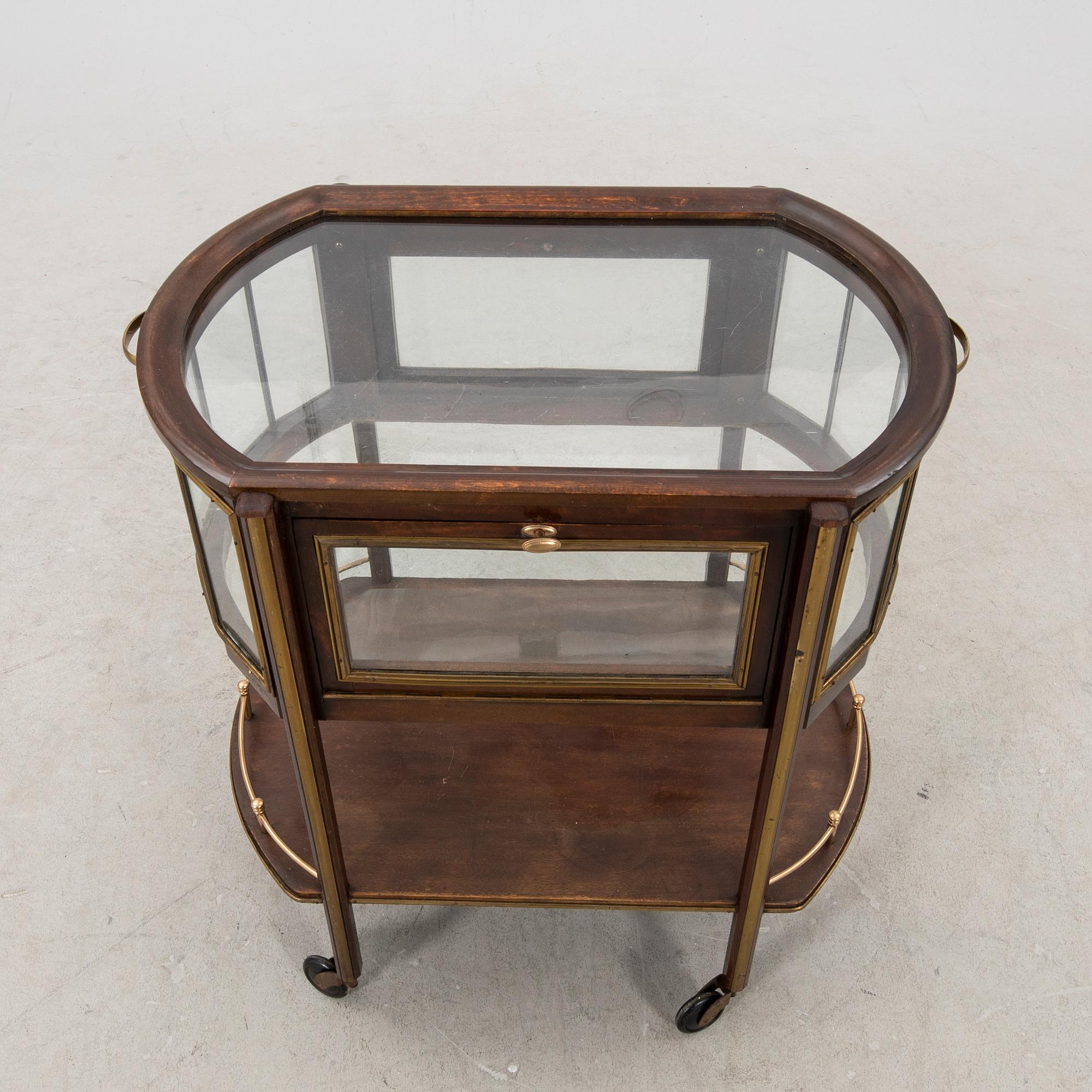 A serving trolley first half of the 20th century.