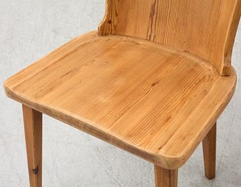 AB ÅBY Möbelfabrik, stolar 6 st, Sportstugemöbler, 1940-50-tal.