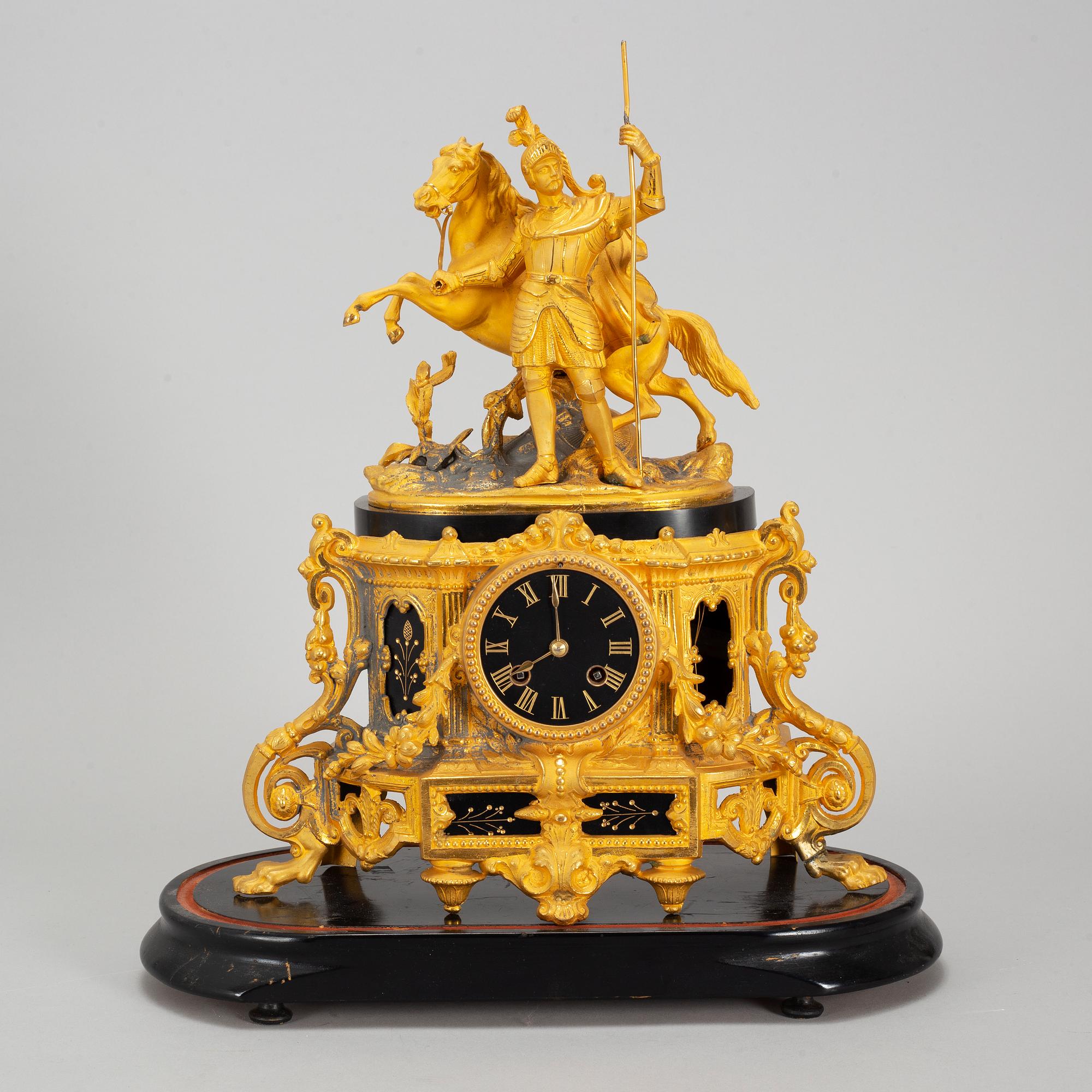 TABLE CLOCK, second half of the 19th century.