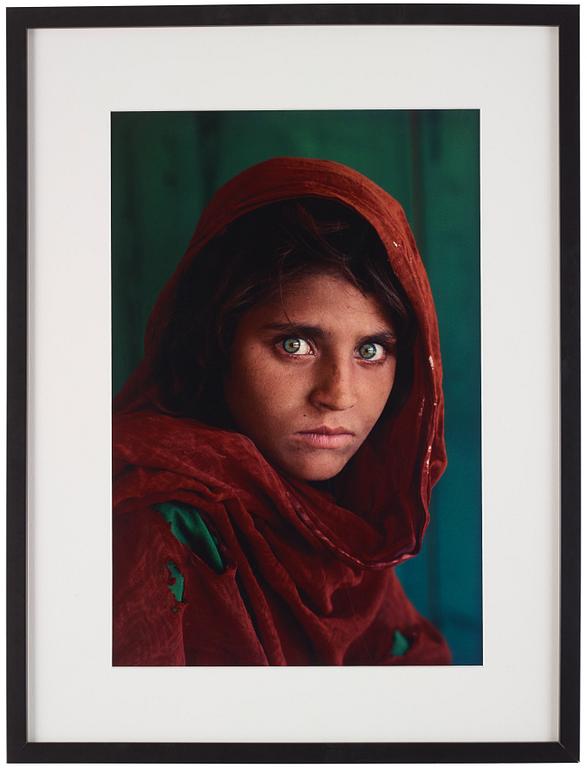 Steve McCurry, 'Afghan Girl', 1984.