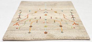 A oriental rug, c. 142 x 95 cm.