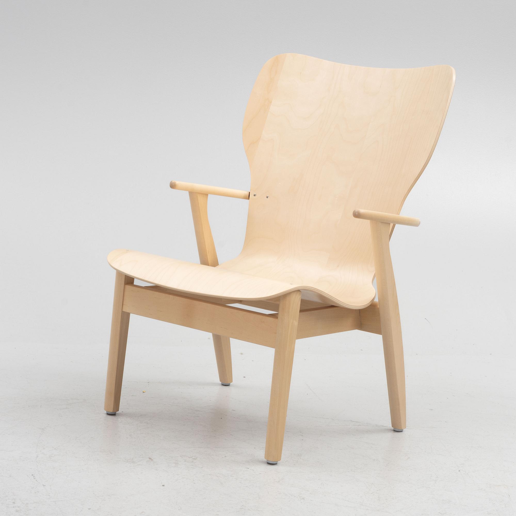 Ilmari Tapiovaara, a 'Domus' armchair, Artek, Finland.
