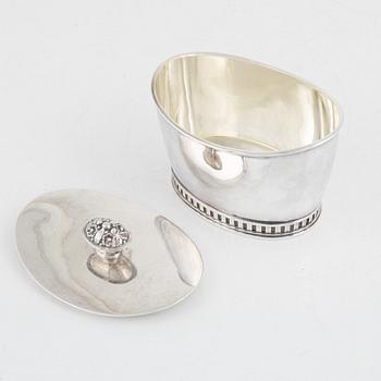 A Swedish silver bowl, mark of GAB, Stockholm 1949.