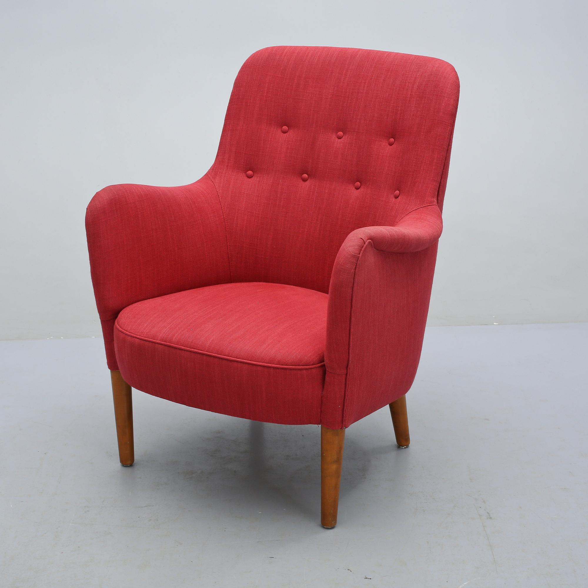 FÅTÖLJ, Carl Malmsten, 1900-talets andra hälft.