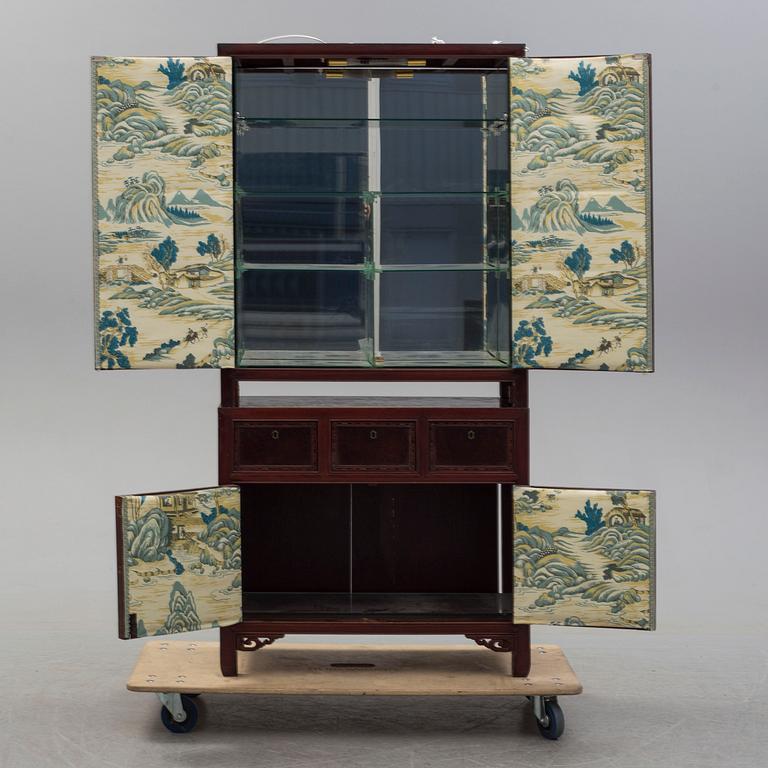 A 20th century Chinese cabinet.