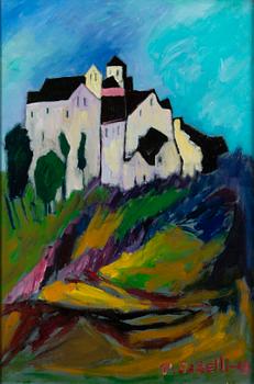 PAAVO SARELLI, oil on board, signed and dated -03.