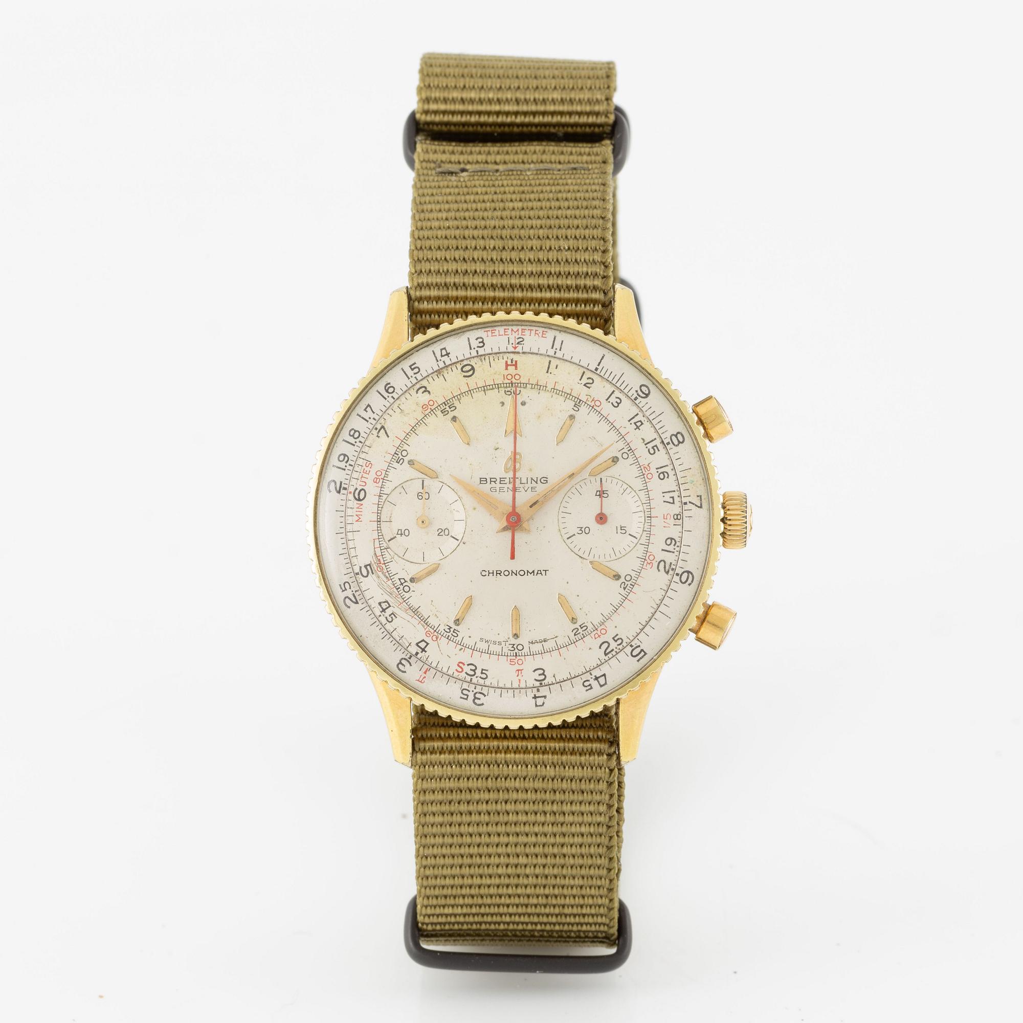 Breitling, Chronomat, wristwatch, chronograph, 36 mm.