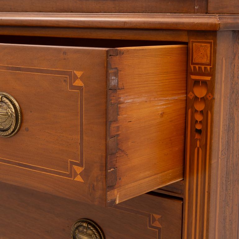 A 19th century writing cabinet.