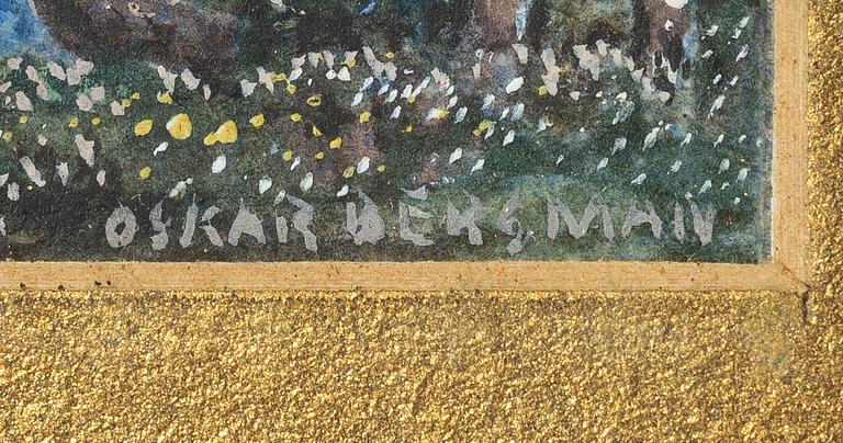 Oskar Bergman, Coastal Landscape.