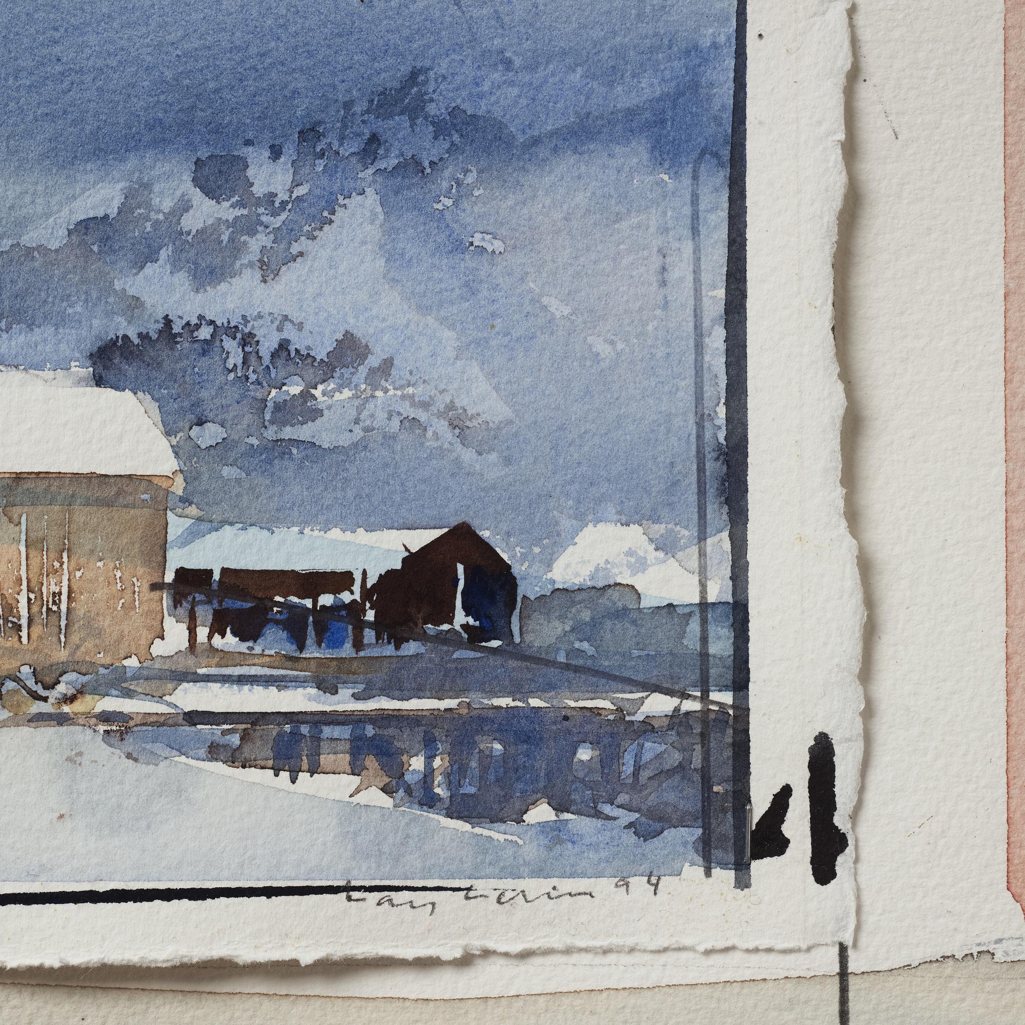 Lars Lerin, 'Vinterbrev frå Nordland'.
