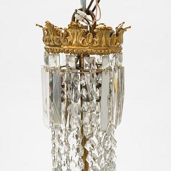 An Oscarian Chandelier, around 1900.