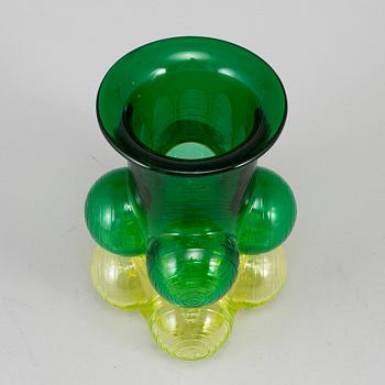 NANNY STILL, vas, glas, "Pajazzo", Riihimäen Lasi Oy, Finland, 1970-tal.