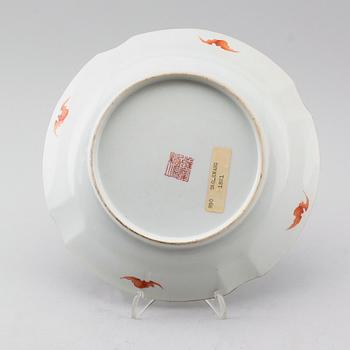 SKÅLFAT, porslin, Kina, 1800-tal.