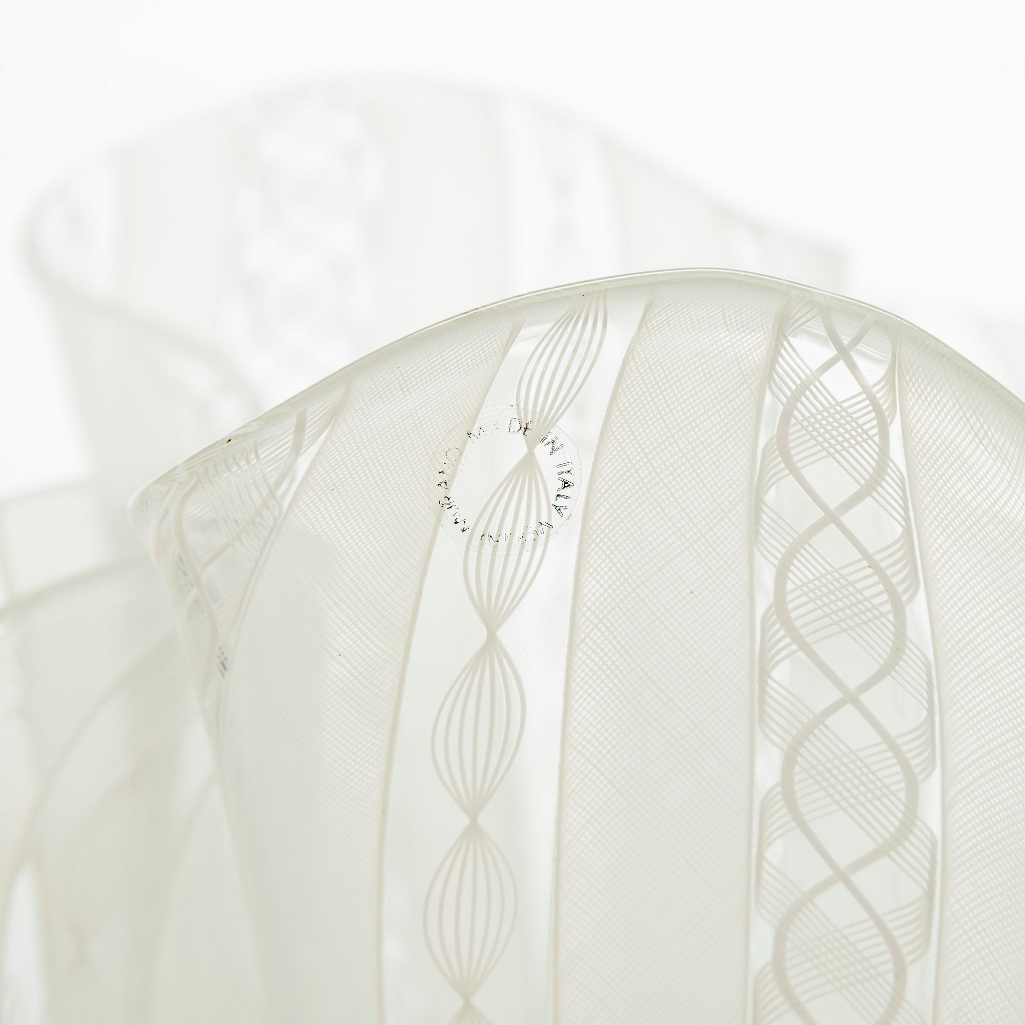 Paolo Venini & Fulvio Bianconi, A 'Fazzoletto' glass vase, Murano Italia.