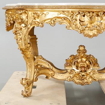 A Louis quinze style table from the later 19th century.