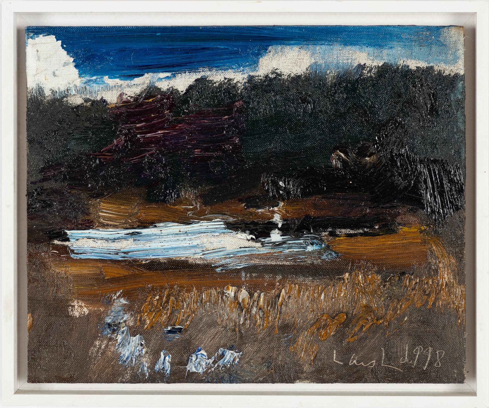 Lars Lerin, Autumn Landscape.