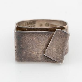 Birger Haglund, ring, sterlingsilver.