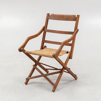 A painter's chair belonging to famous Swedish artist Bruno Liljefors.