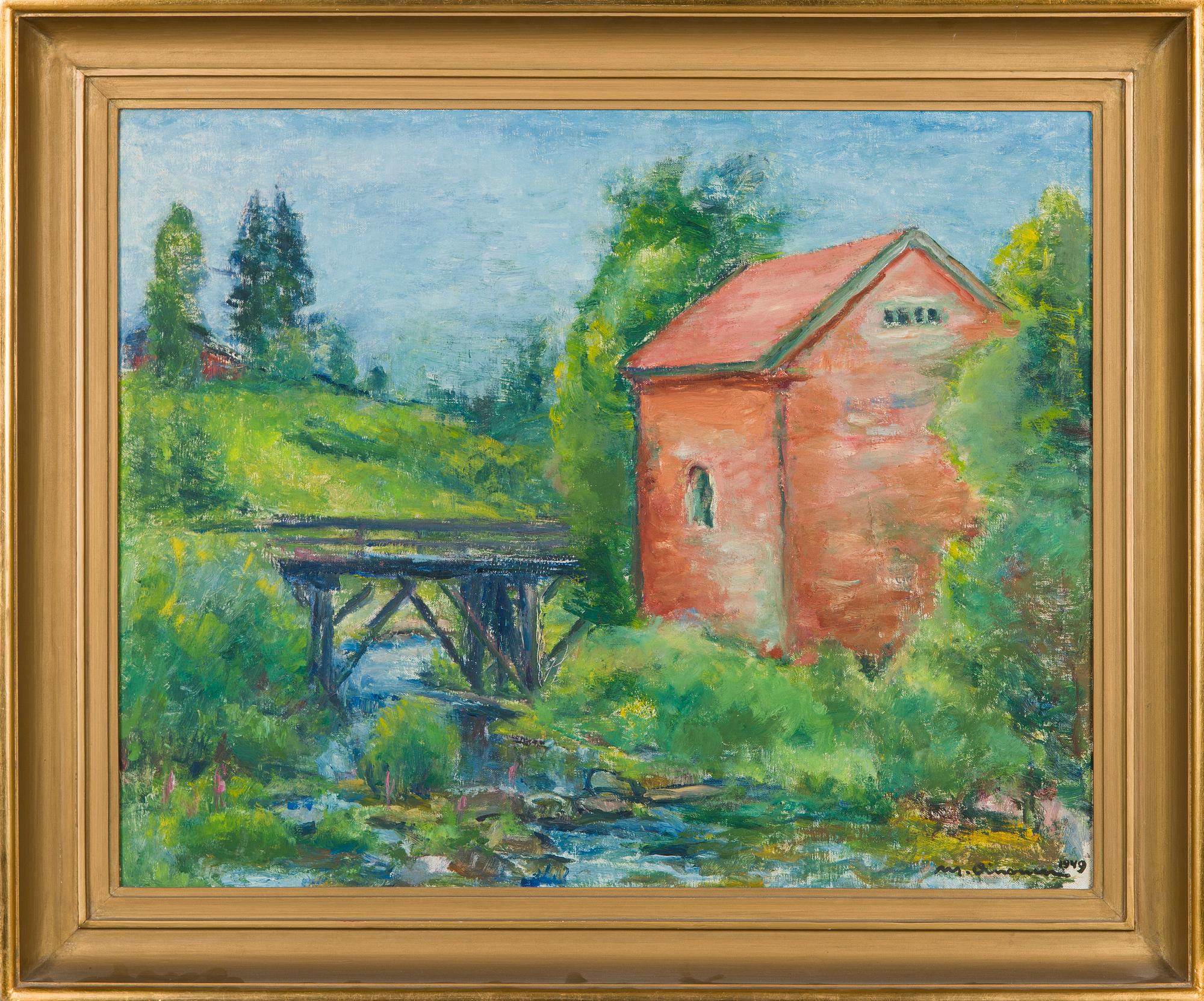 Mikko Oinonen, Talo joen varrella.