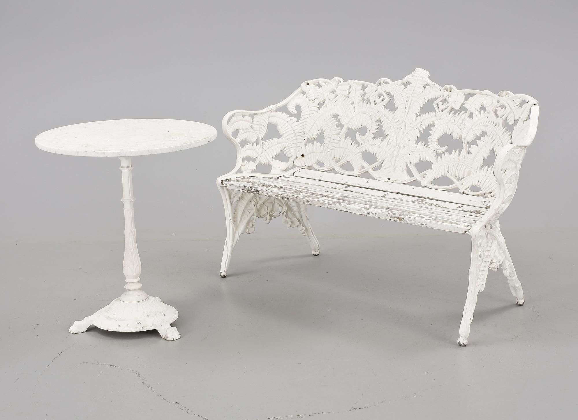 TRÄDGÅRDSGRUPP, 4 delar, Byarum, 1900-talets slut.