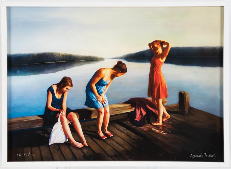 Karin Broos, giclée print, signed and numbered SE 10/90.