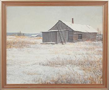 ALEXANDRE YELAGIN, olja på duk, monogramsignerad.