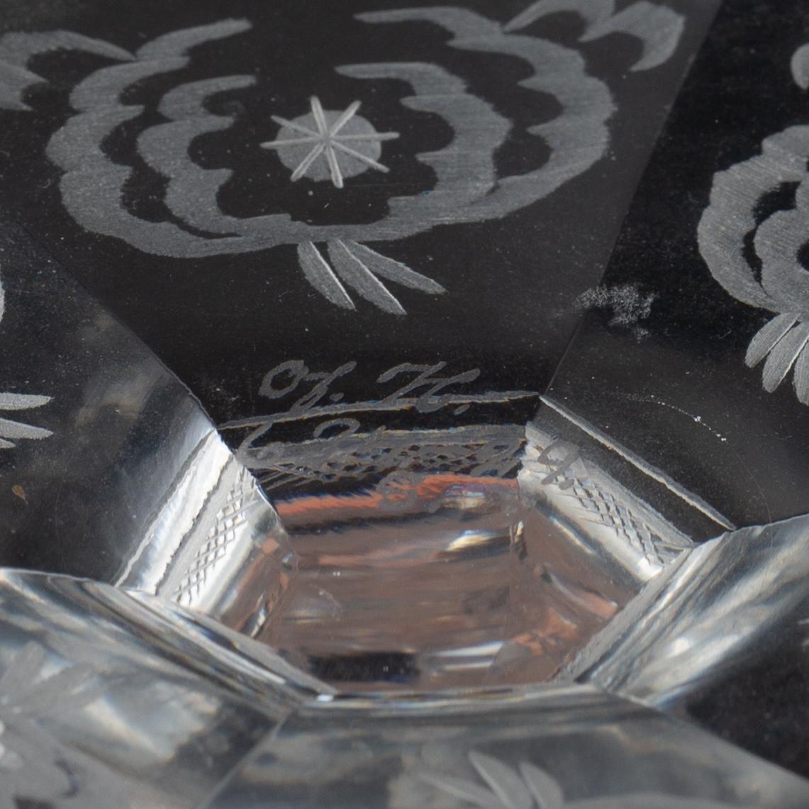 Edward Hald, a glass vase, Orrefors 1929.