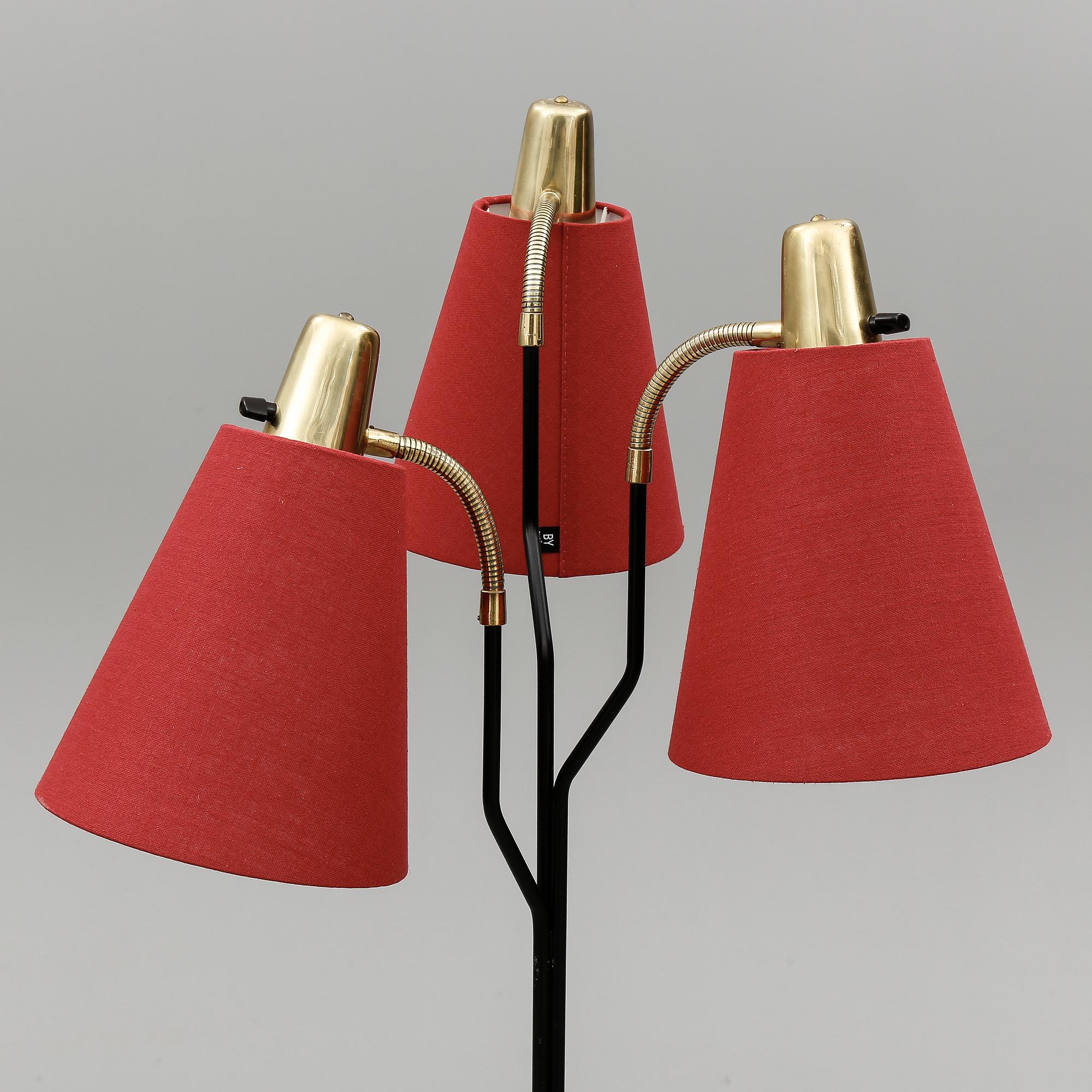 GOLVLAMPA, Eskilstuna Elektrofabriks AB, 1900-talets mitt.