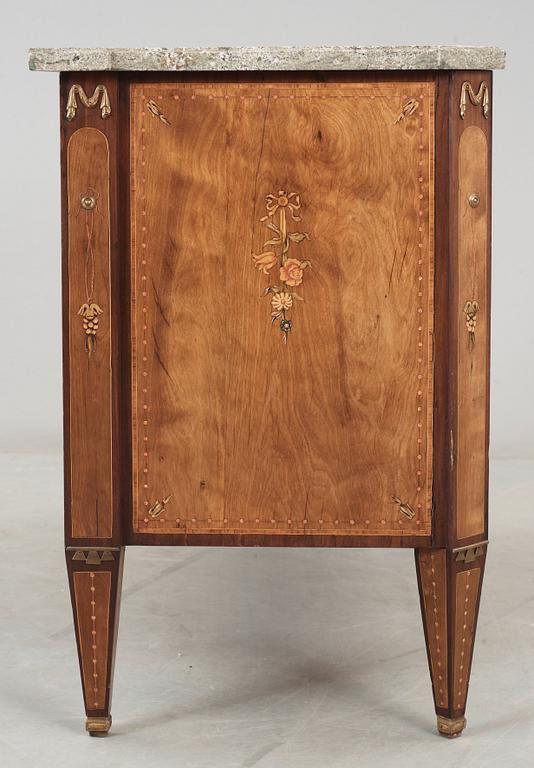 A Gustavian commode by N P Stenström, master 1781.