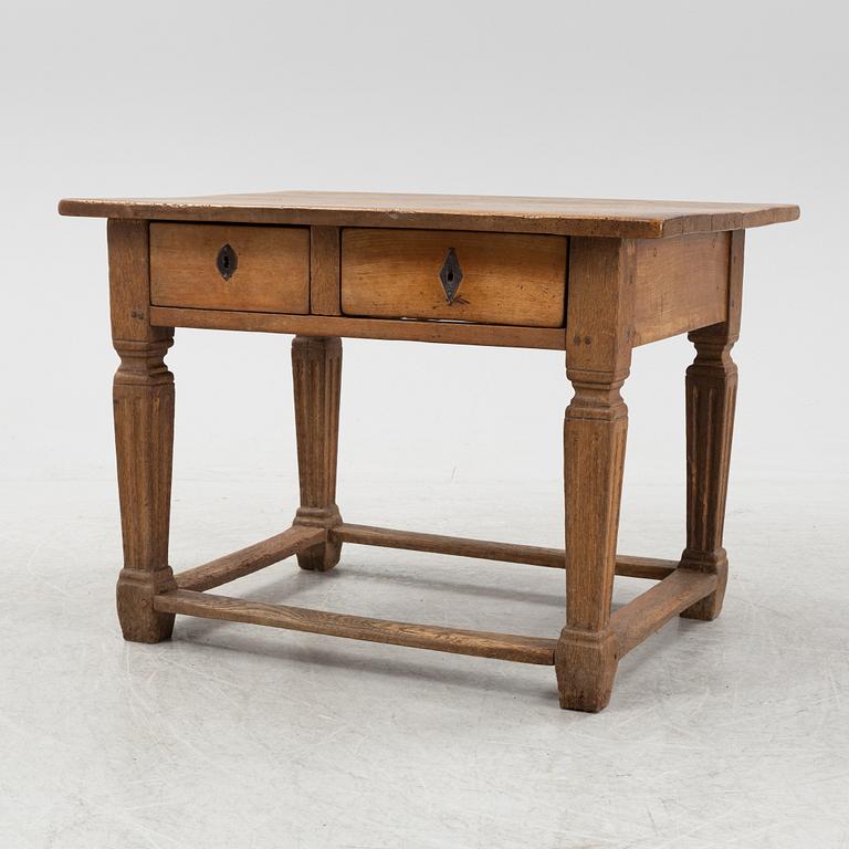 A Swedish late 18th century table.