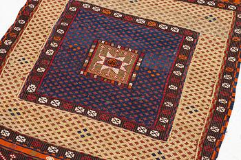 A flat weave textile, Antalya, West Anatolia, c. 164 x 119 cm.