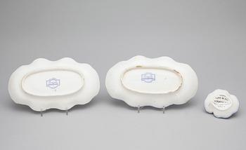 MATSERVIS, 57 delar, "Terre de fer Vermont feres", Paris, omkring 1900.