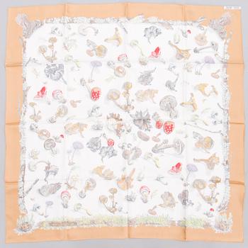 HERMÈS Champignons SCARF.