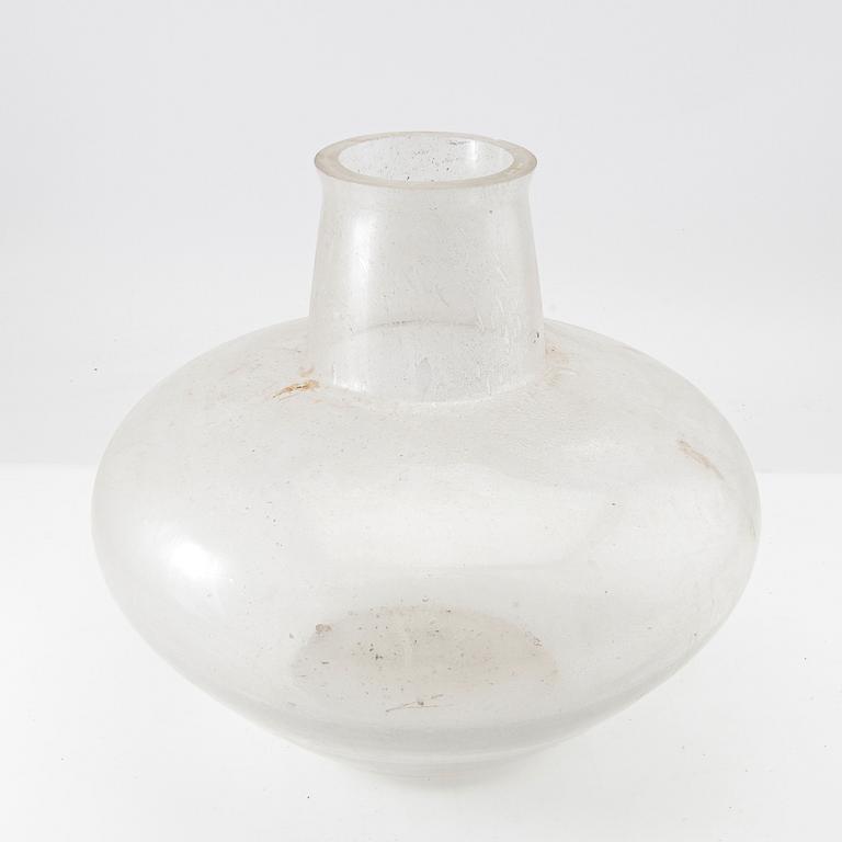 Glass dome for exterior lighting.