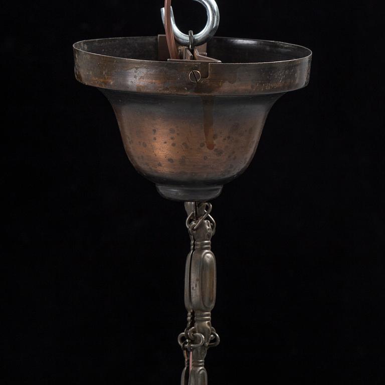 A PETER BEHRENS "LUZETTE" CEILING LAMP, AEG first half of 20th century.