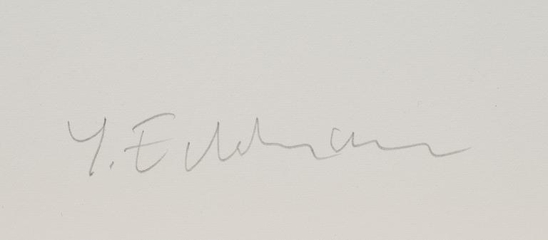YRJÖ EDELMANN, färglitografi, signerad och numrerad EA XXX/XXXVI.