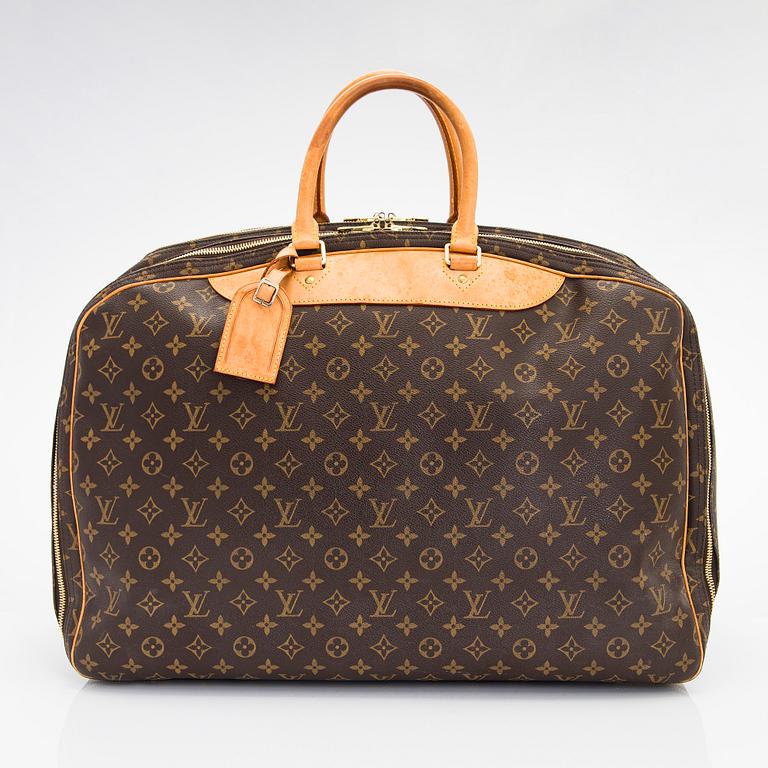 Louis Vuitton, a Monogram Canvas 'Sac Alize 3' soft suitcase.