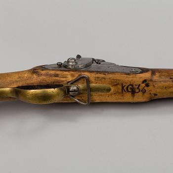 A Swedish Infantry percussion rifle model 1815/49.