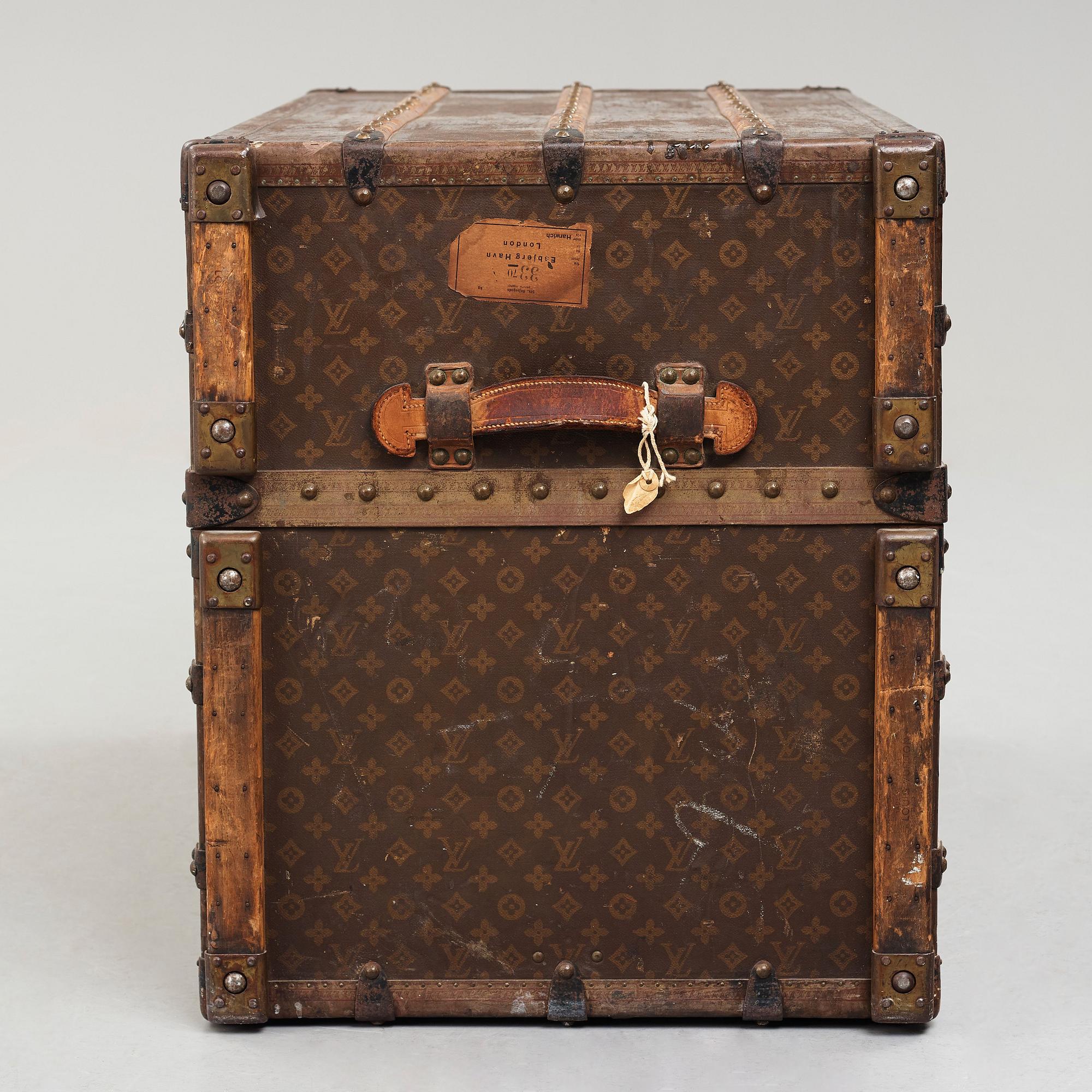 Louis Vuitton, KOFFERT/RESEGARDEROB, Louis Vuitton, tidigt 1900-tal.