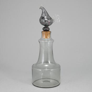 KAJ FRANCK, A decanter signed K. Franck, Nuutajärvi Notsjö -62.