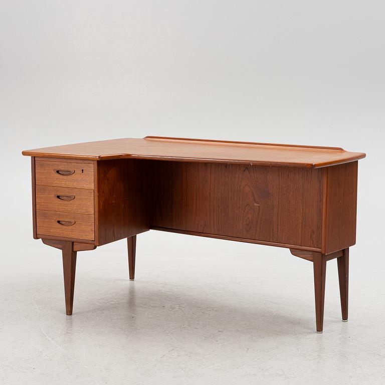 Göran Strand, skrivbord, Lelångs Möbelfabrik, 1950-60-tal.