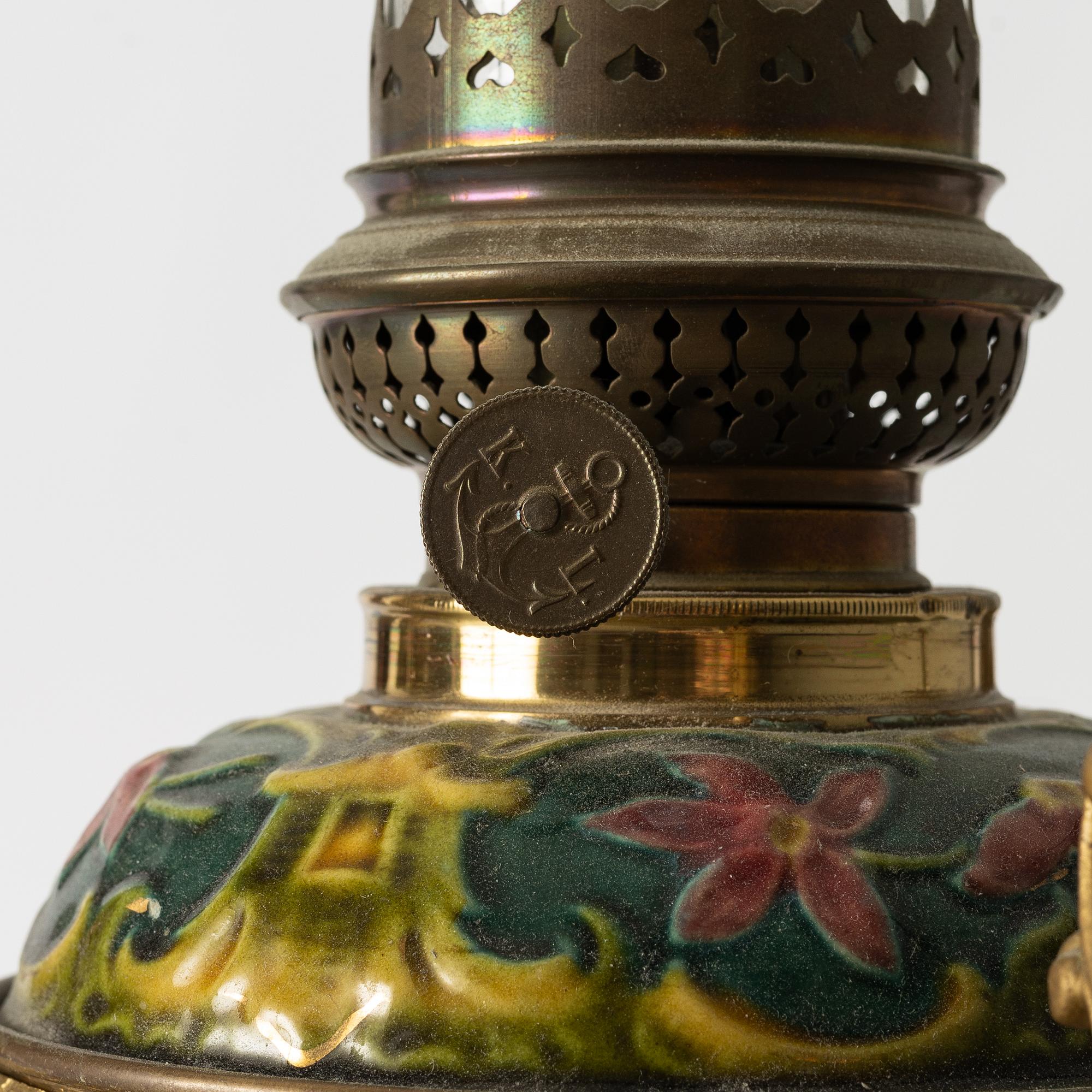 Takfotogenlampa, jugend, omkring 1900.